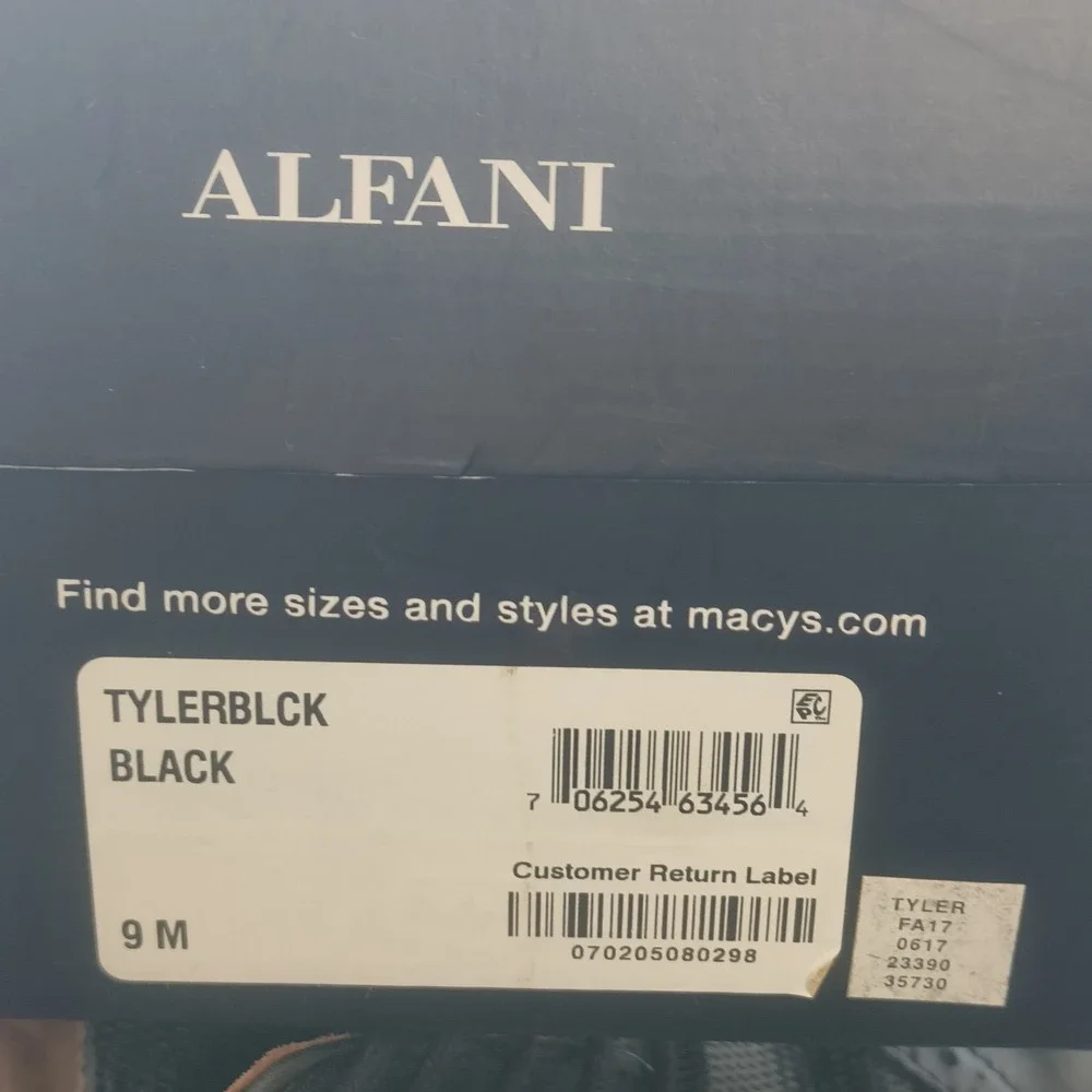 Alfani tyler leather